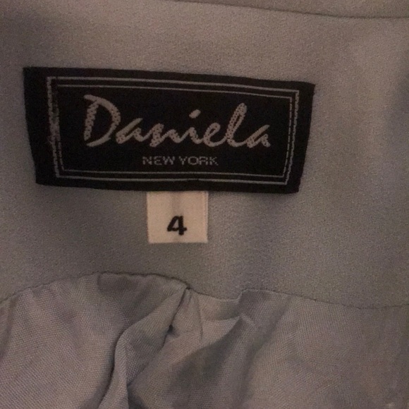 Vintage “ Daniela “ Baby Blue Suit With Skirt ❤️ - Picture 3 of 8